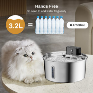 sanuotai stainless steel pet water feeder