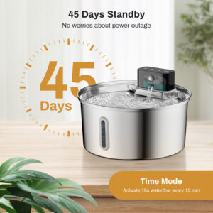 sanuotai stainless steel pet water feeder