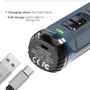 sanuotai 6 speed automatic pet nail trimmer