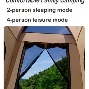 snt automatic single layer inflatable tent