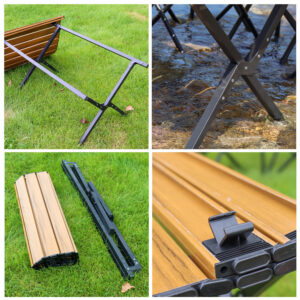 sanuotai egg roll style folding table