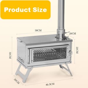 sanuotai outdoor tent wood stove