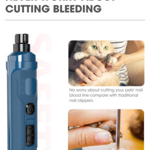 sanuotai 6 speed automatic pet nail trimmer