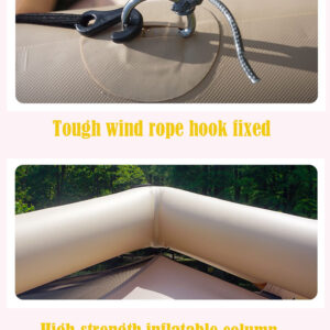 snt automatic single layer inflatable tent